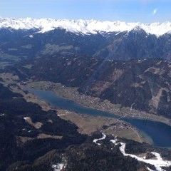 Flugwegposition um 13:37:51: Aufgenommen in der Nähe von Gemeinde Gitschtal, Gitschtal, Österreich in 2239 Meter